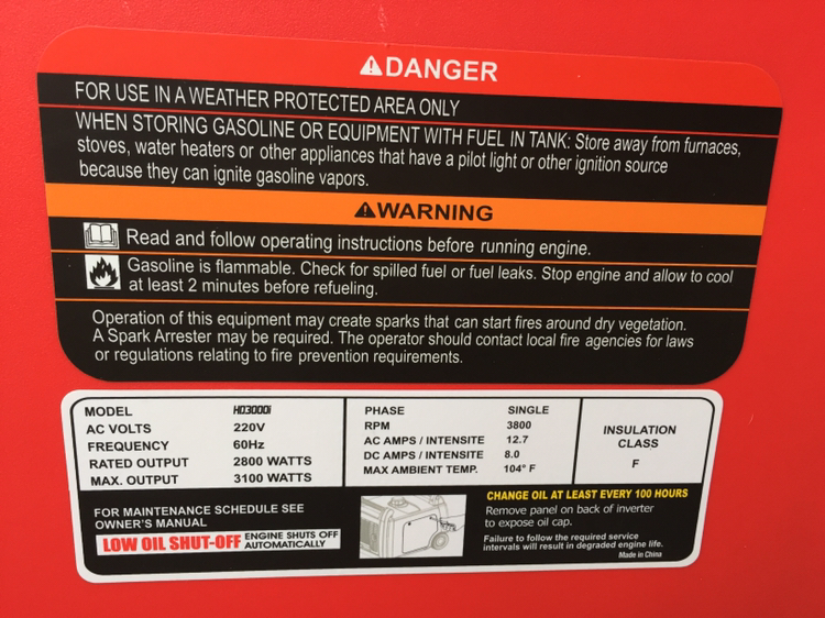 HANDO 한도 발전기 HD3000i 신림--2