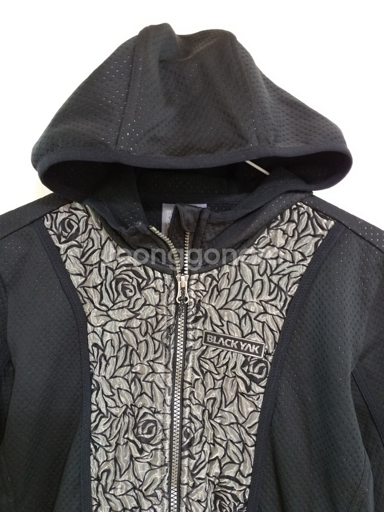 여성 블랙야크 기모 등산 후드집업 (스판95)--1
