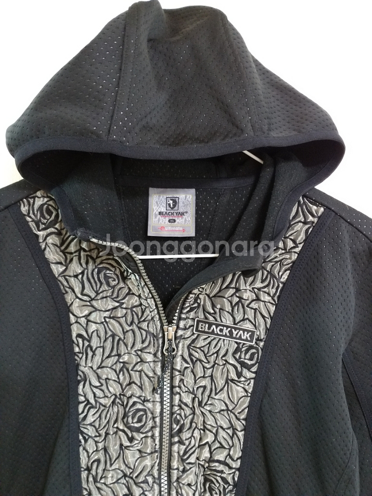 여성 블랙야크 기모 등산 후드집업 (스판95)--2