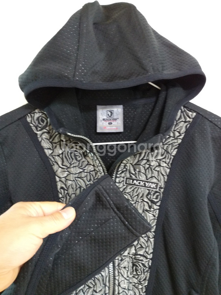 여성 블랙야크 기모 등산 후드집업 (스판95)--6