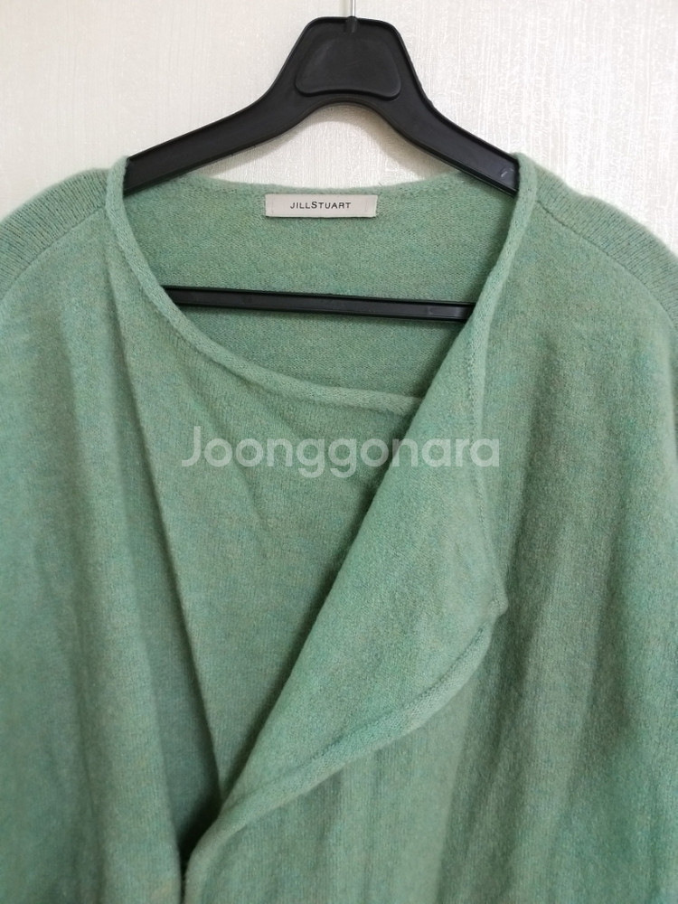 여성 질스튜어트 모직 롱가디건 (스판100)--1