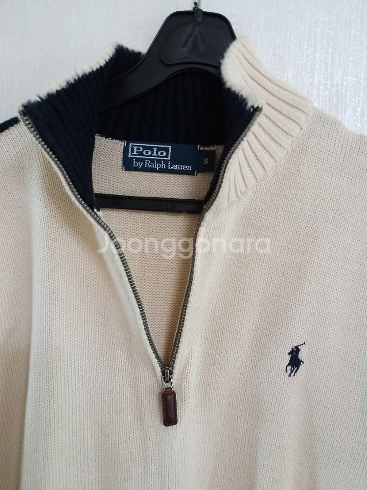 남성 폴로랄프로렌 반집업니트 (95)--1