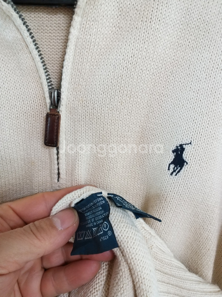 남성 폴로랄프로렌 반집업니트 (95)--3