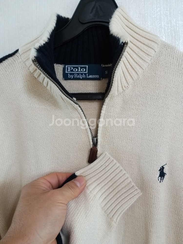 남성 폴로랄프로렌 반집업니트 (95)--4