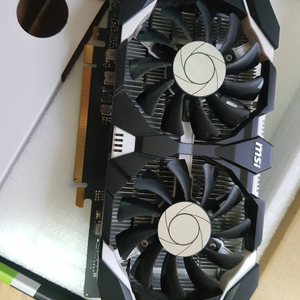 msi gtx 1050 2g 택보 6만5천원에 팔아요