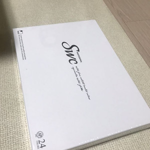 swc 신한 15ml 24색 수채화 물감 화홍붓 3개