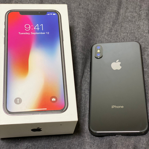 아이폰 x 스페이스그레이 64gb a+급 풀박