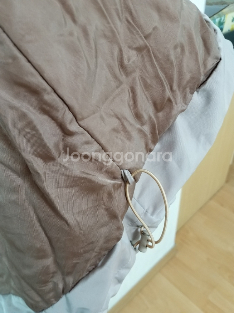 여성 모그 간절기 패딩 박시 트렌치코트 (90)--5