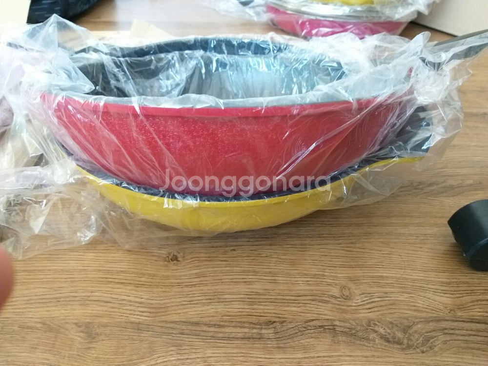 궁중팬2개, 양수웍1개, 유리뚜껑 1개 모두 28cm--3