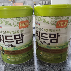 파스퇴르 무항생제 위드맘 분유 3단계 
750g 2통 