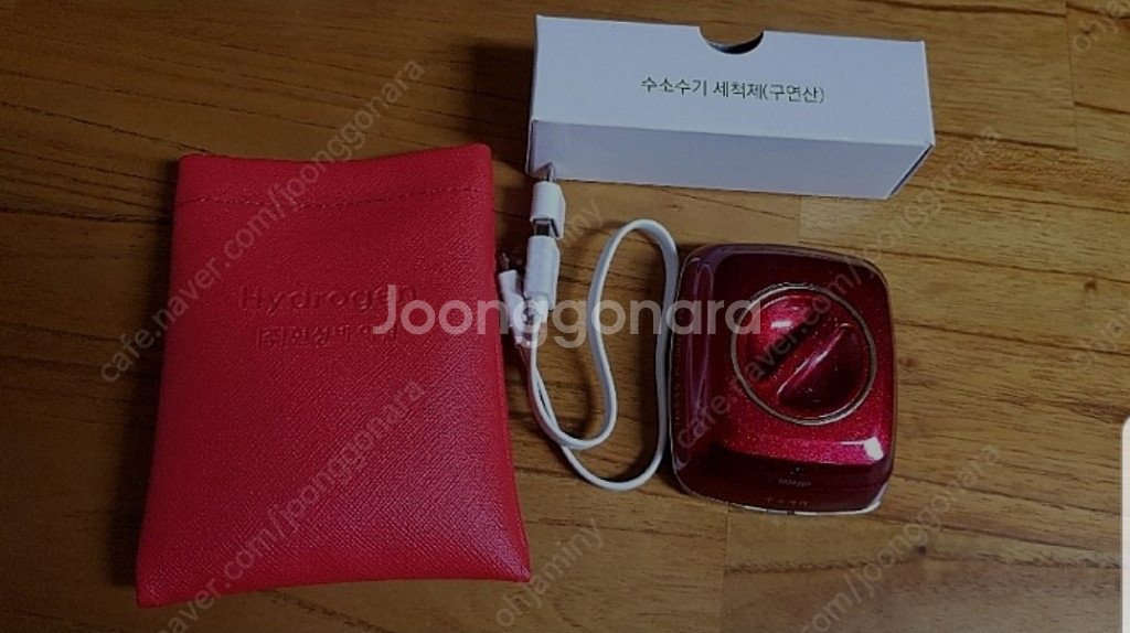 지바쿠아 350 휴대용 수소수기--1