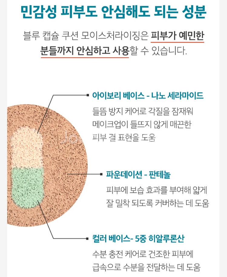메디큐브 블루캡슐쿠션 리필1개--3
