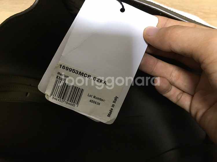 [정품]CELINE 셀린 러기지 미듐 카키--8