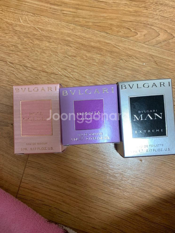 불가리미니어쳐향수--0