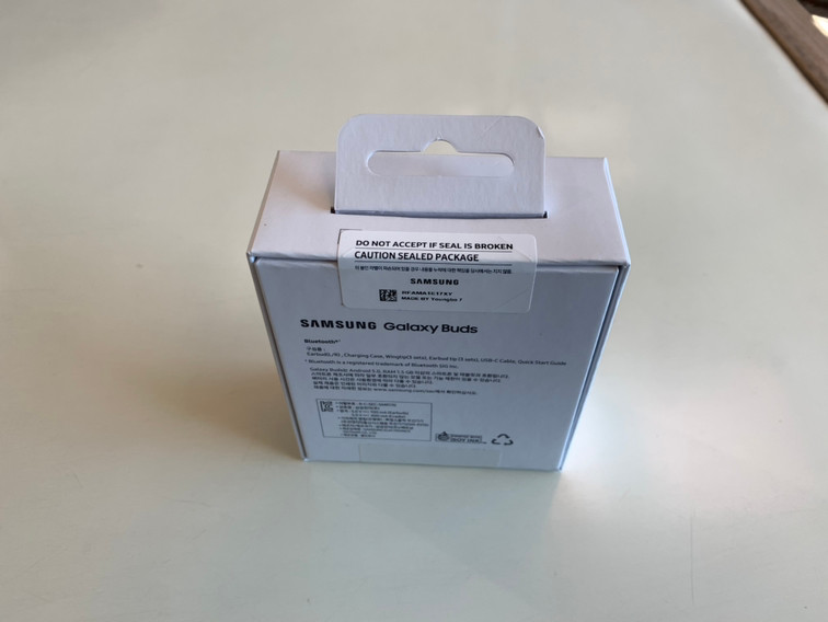 갤럭시 버즈 미개봉 화이트--1