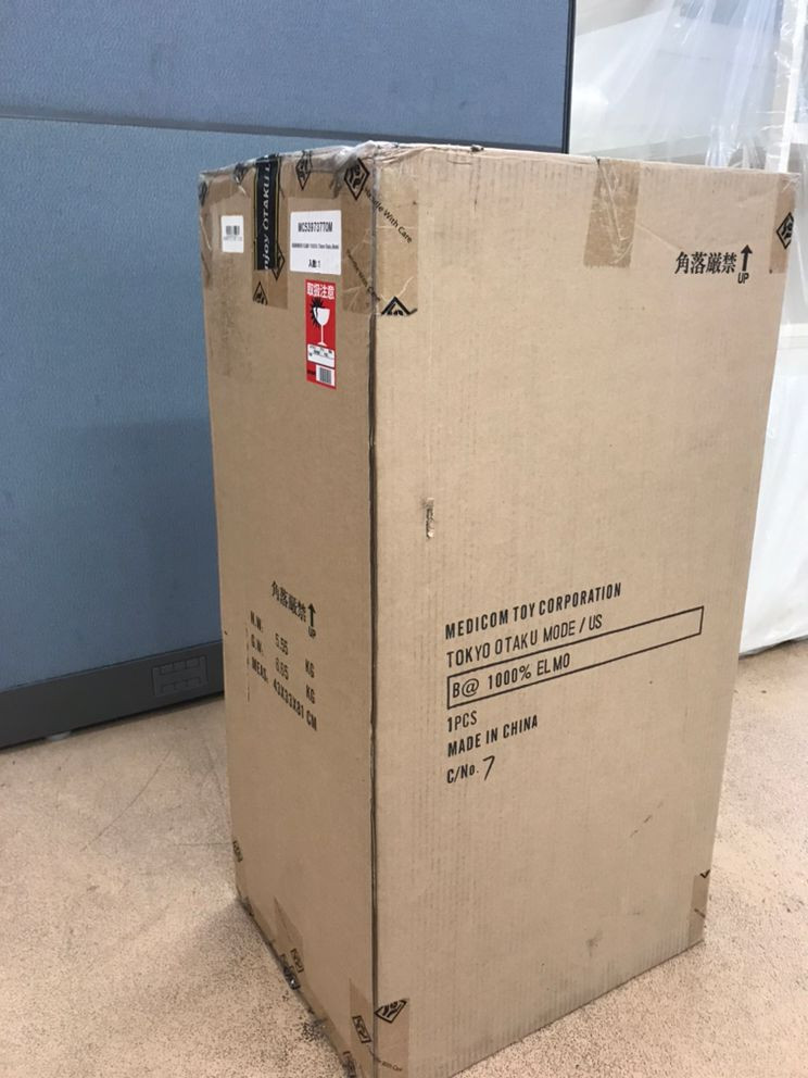 베어브릭 엘모 1000% (bearbrick elmo)--2