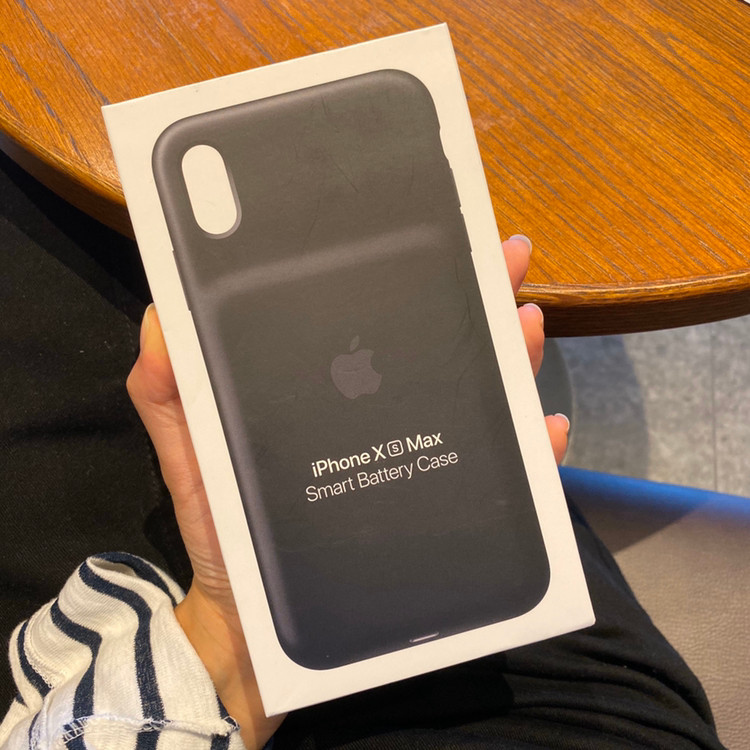 가격내려요!)아이폰XS MAX 정품 보조배터리 케이스--0