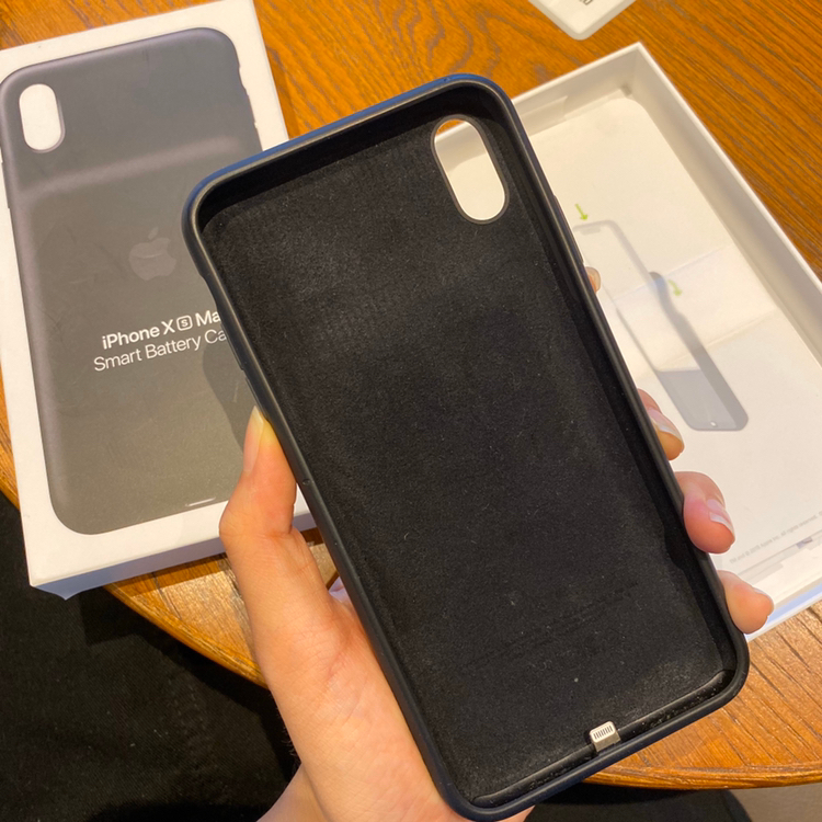 가격내려요!)아이폰XS MAX 정품 보조배터리 케이스--2