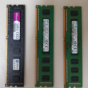 DDR3 12800 RAM 4g 8g 팝니다 총 16g