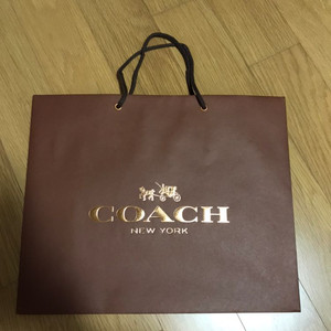코치 coach 정품 가방용 쇼핑백 40-33-17cm 이미지