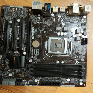 메인보드 에즈락 asrock b85m pro4 팝니다