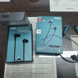 akg y100 무선이어폰