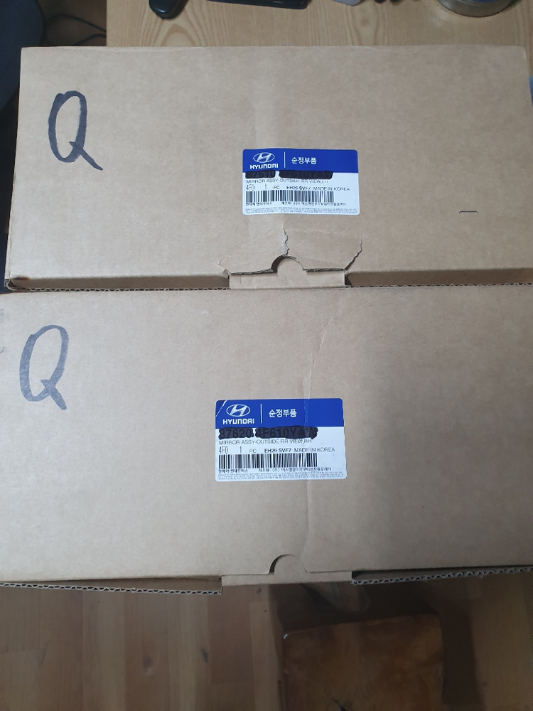 포터2 사이드미러.백미러--5