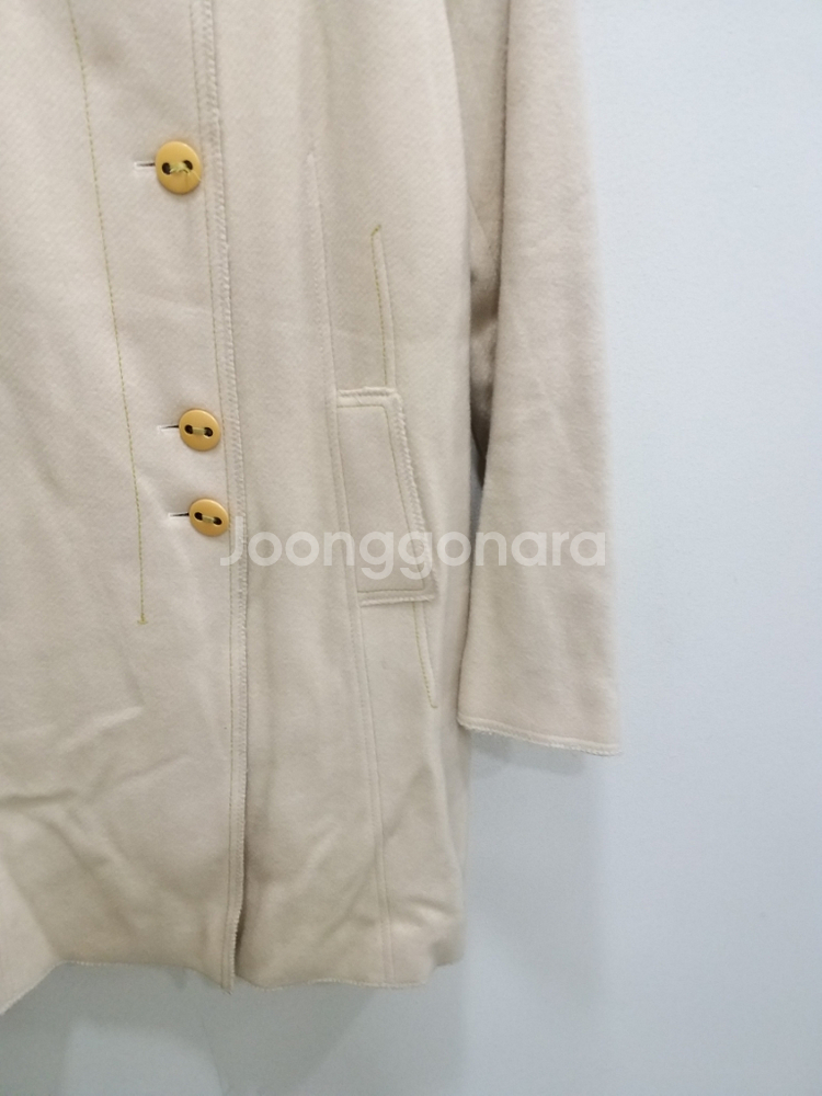 여성 SJSJ 후드 모직 롱코트 (90)--2