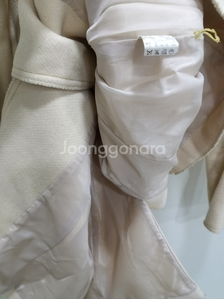 여성 SJSJ 후드 모직 롱코트 (90)--4