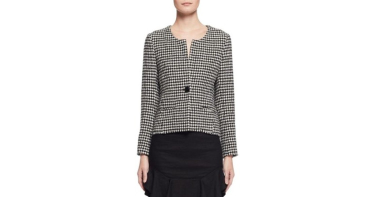 이자벨마랑 트위드 체크 자켓 size 36--1