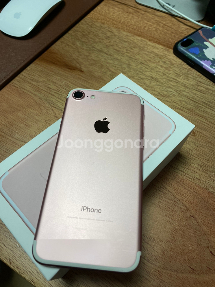 iphone 7 128G 로즈골드--2