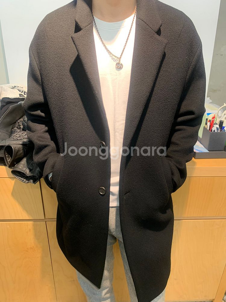 시스템옴므 코트 팝니다 세미오버 105--0