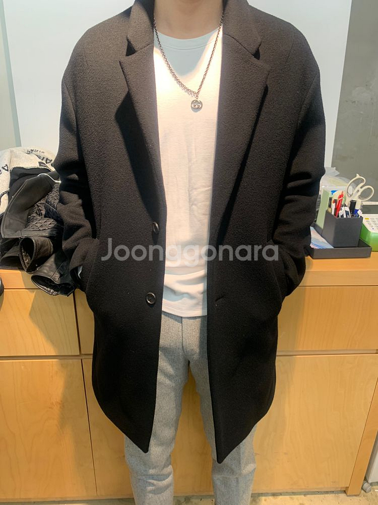 시스템옴므 코트 팝니다 세미오버 105--1