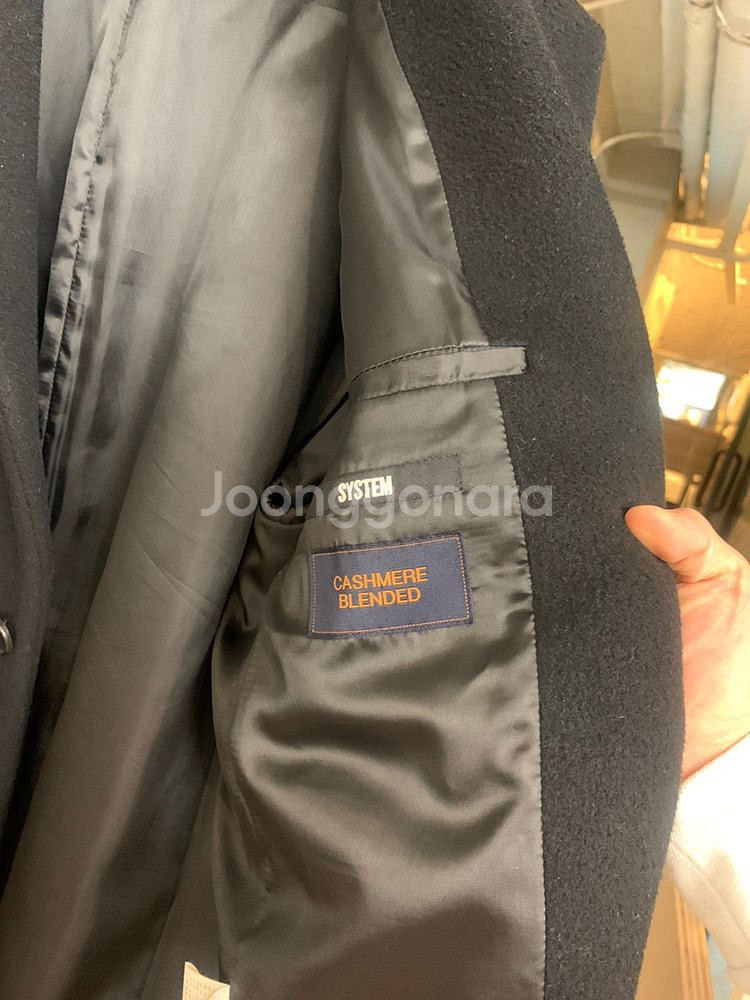 시스템옴므 코트 팝니다 세미오버 105--4