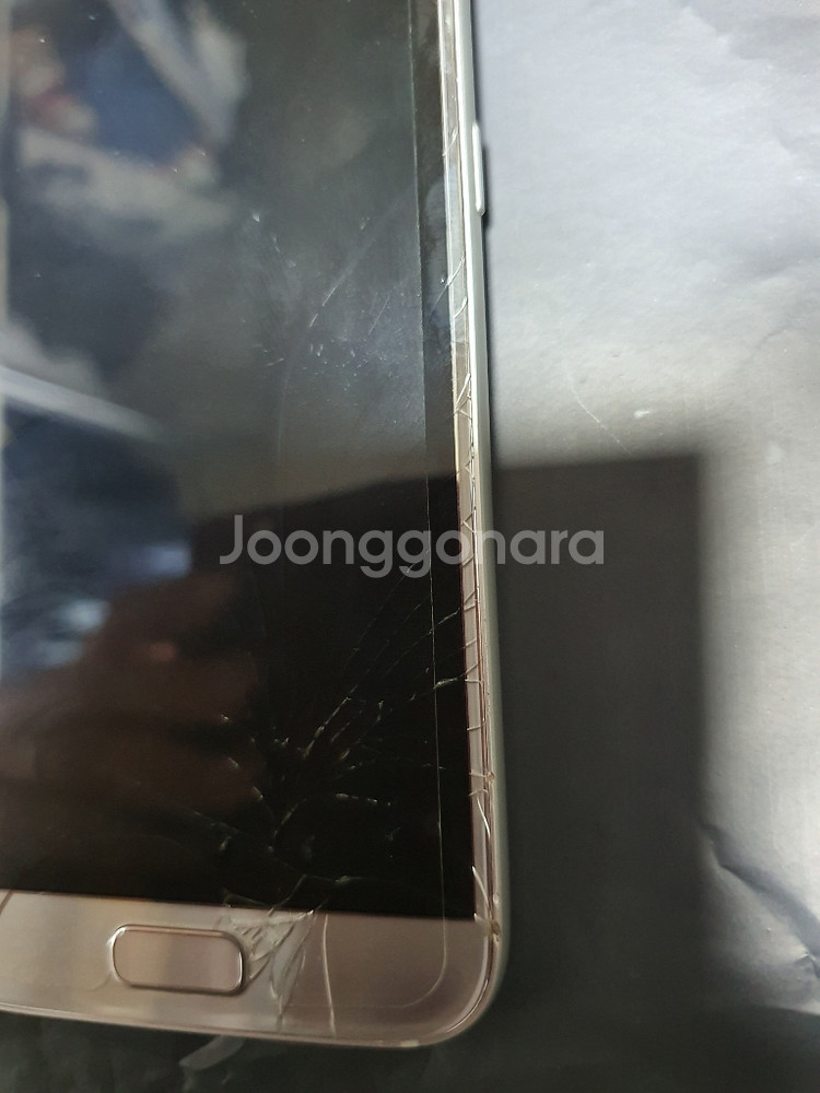 삼성 갤럭시S7 32기가 액정유리파손 KT 공기계--3