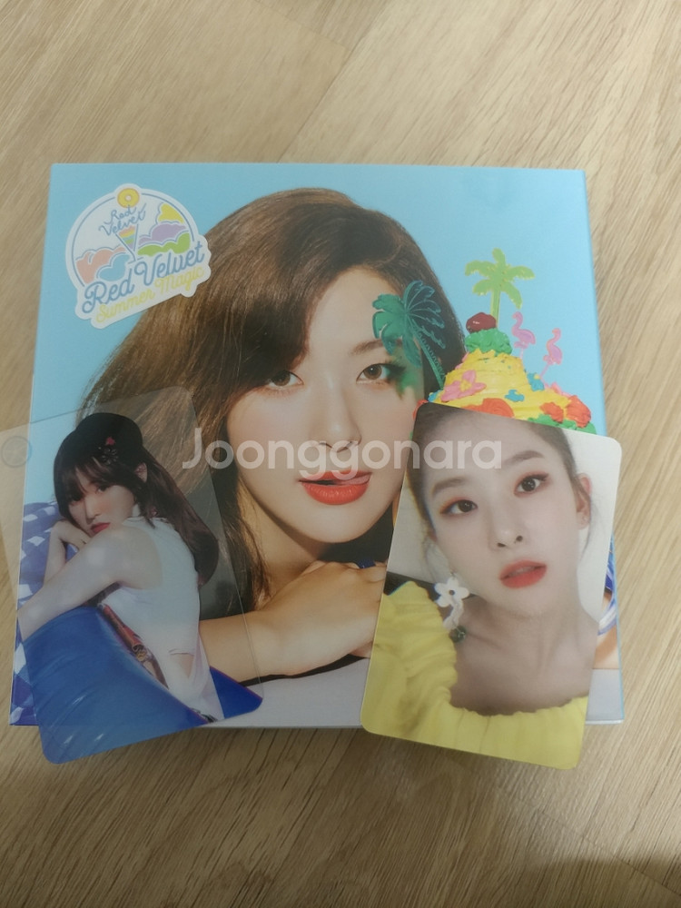 레드벨벳power up한정판슬기(포카 슬기,웬디)--1