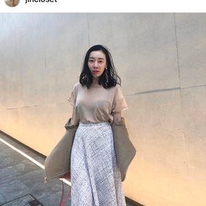 mandoocloset 트위드스커트