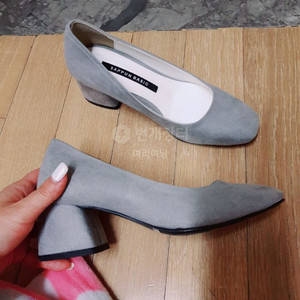 [220] 사뿐 러브썸 스웨이드 미들힐