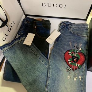 GUCCi[구찌스네이크하트 청바지 size30새상품판매