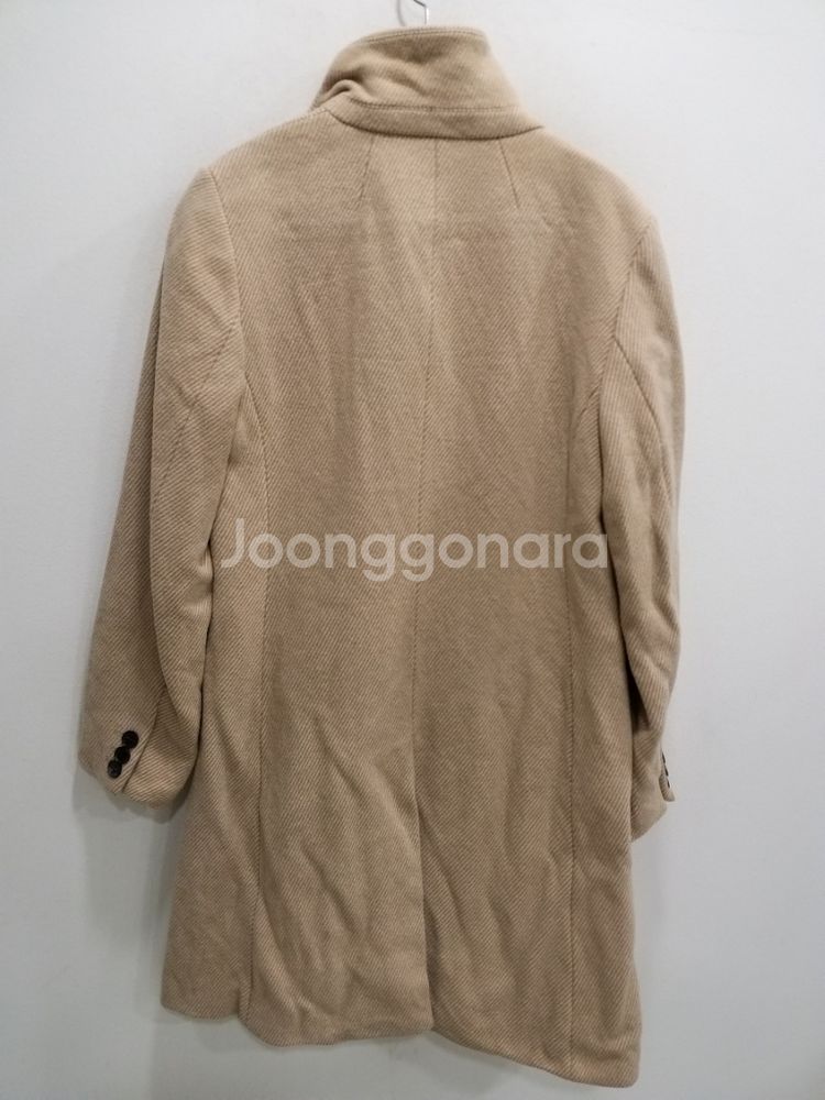 여성 타미힐피거 박시 모직 더블롱코트(새상품100)--8