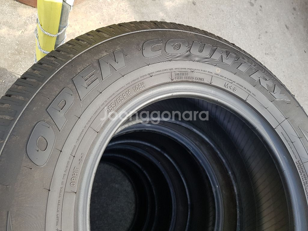 255 65 16 TOYO H/T 오픈컨트리 중고타이어--2