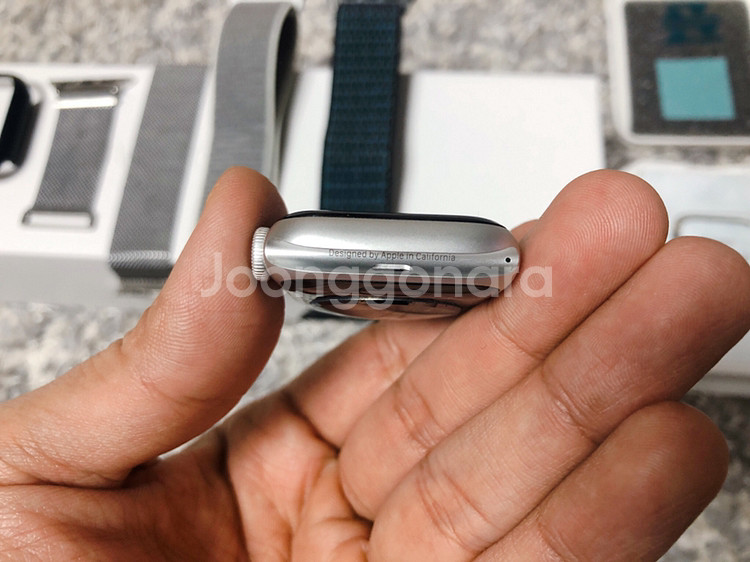 애플워치4 실버 GPS 40mm 판매--4