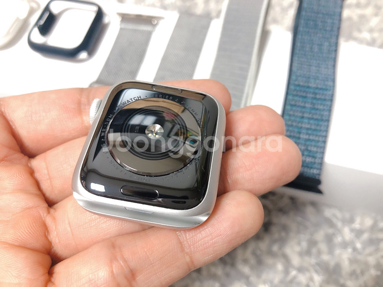 애플워치4 실버 GPS 40mm 판매--7