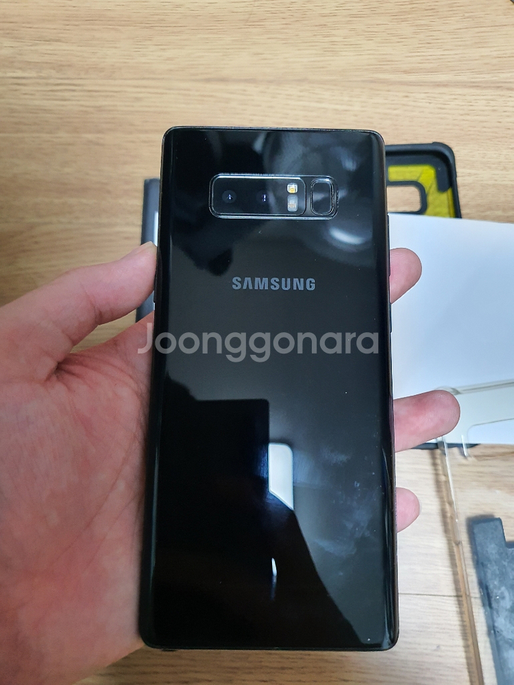 갤럭시 노트8 블랙 64gb--5