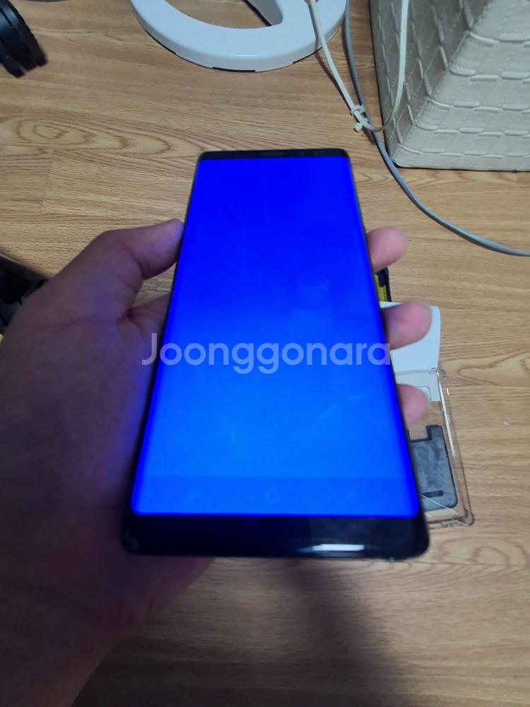 갤럭시 노트8 블랙 64gb--8