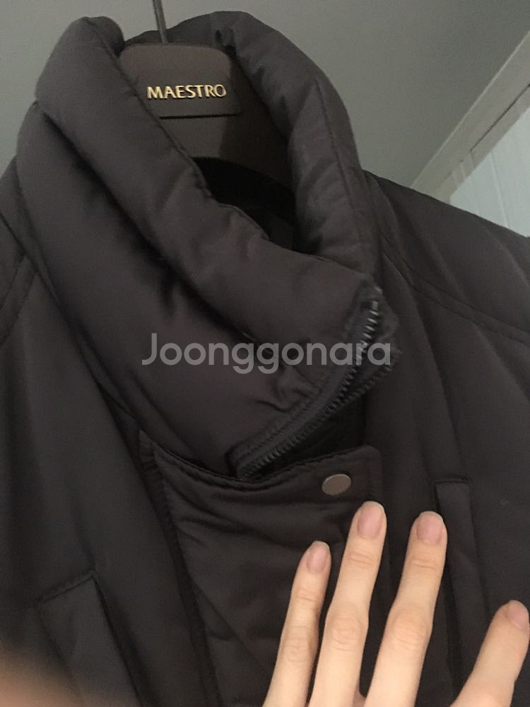 보브 다운 패딩코트. 폭스퍼세트. 새상품66 가격인하--2