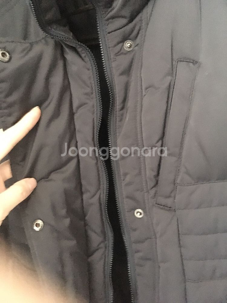 보브 다운 패딩코트. 폭스퍼세트. 새상품66 가격인하--3