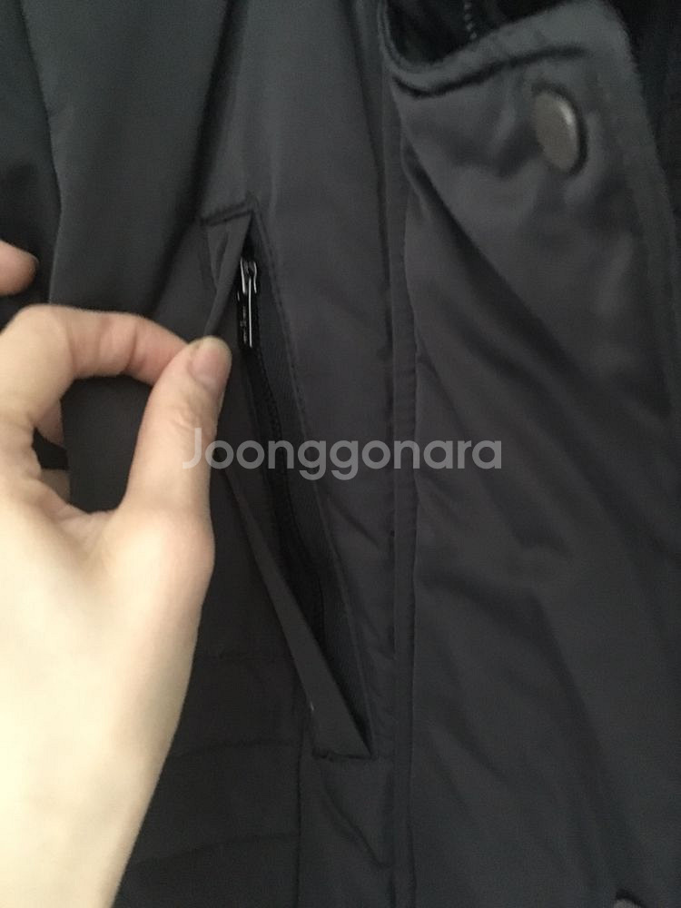 보브 다운 패딩코트. 폭스퍼세트. 새상품66 가격인하--5
