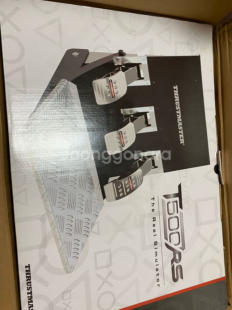 트러스트마스터 t500rs 레이싱휠 네고가능--1