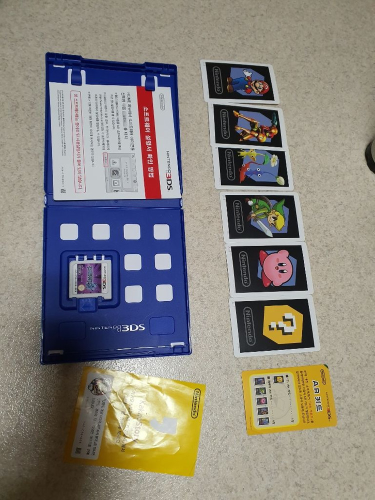 닌텐도 뉴 3ds xl + 포켓몬 울트라문 15만원--4